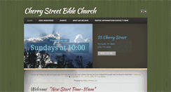 Desktop Screenshot of cherrystreetbiblechurch.com