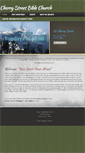 Mobile Screenshot of cherrystreetbiblechurch.com